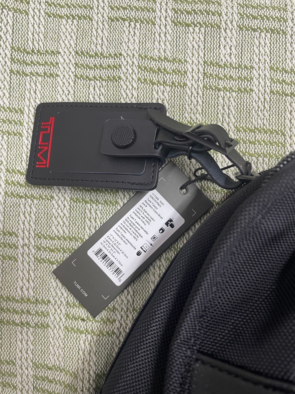 TUMI Alpha 3 Backpack | Ballistic Nylon Large Capacity - Picture 4 of 6